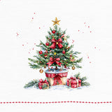 Tiflair Festive Christmas Tree with Presents Napkins 3ply
