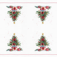 Tiflair Festive Christmas Tree with Presents Napkins 3ply