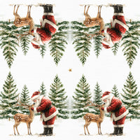 Tiflair Festive Santa and Reindeer Napkins 3ply