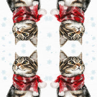 Tiflair Festive Cat Napkins 3ply