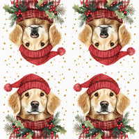 Tiflair Festive Dog Napkins 3ply