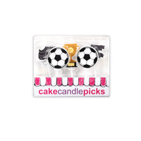 Football Party Pick Candles
