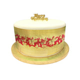 Cake Frills Plain Print with Holly Centre Assortment