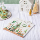 Tiflair Whimsical Green Gonk Gnome Lunch Napkins 3 ply