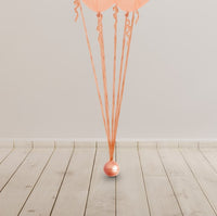Bubble Balloon Weight Rose Gold