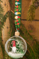 Christmas Gonk Woodland Gnome Cake Ribbon & Motto Kit