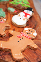 Gingerbread Boy Poly-Resin Coated Cookie Cutter Brown