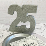 Silver Anniversary Lunch Napkins 3 ply Foil Stamped