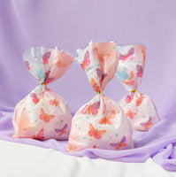 Butterfly Cello Treat Bags with Twist Ties