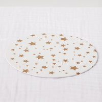 Gold Star Printed Cake Board Round 10in