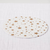 Gold Star Printed Cake Board Round 10in