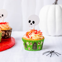 Halloween Frankenstein Cupcake Kit Poly-Bagged