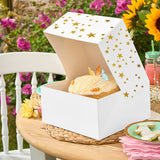 Gold Star 10" Cake Box Foil