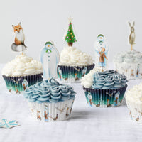 The Snowman™ Festive Woodland Cupcake Toppers