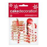 Santa and Friends Cupcake Toppers