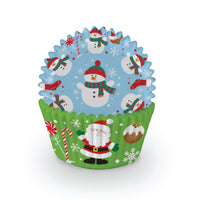 Christmas Pals Cupcake Cases
