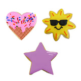 Daisy Love Cookie Cutter Trio Set with Swing Tag