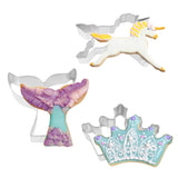 Fairytale Dreams Cookie Cutter Trio Set with Swing Tag