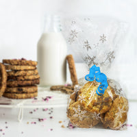 Snowflake Cello Treat Bags with Twist Ties