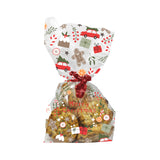 Scandi Christmas Cello Treat Bags with Twist Ties