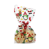 Christmas Pals Cello Bags with Twist Ties