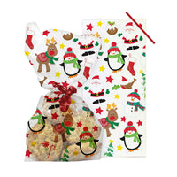 Christmas Pals Cello Bags with Twist Ties