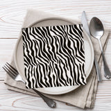 Tiflair Zebra Pattern Lunch Napkins 3 ply