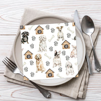 Tiflair Pet Dogs Lunch Napkins 3 ply