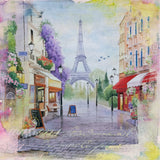 Tiflair Eiffel Tower in Paris France Lunch Napkins 3 ply