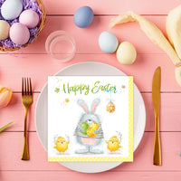 Tiflair Happy Easter Lunch Napkins 3 ply
