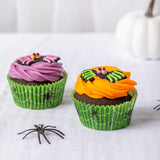 Halloween Neon Spider Sugar Toppers