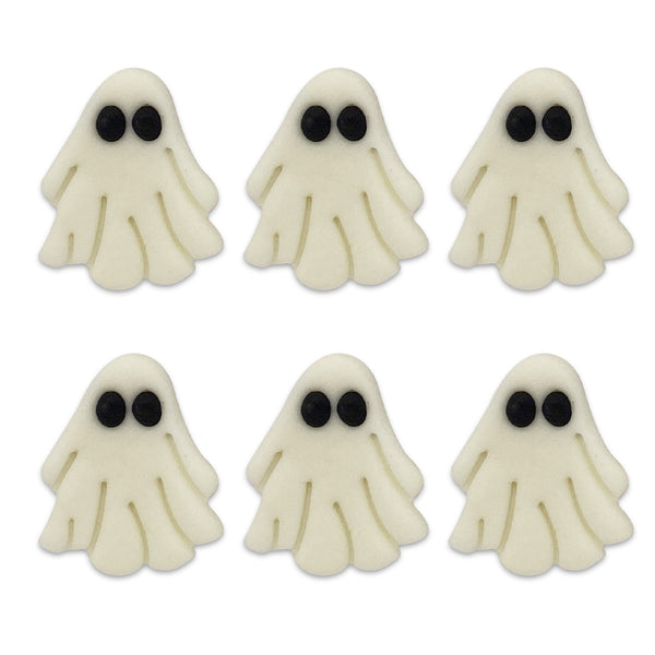 Spooky Ghost Sugar Toppers