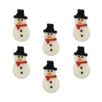 Cosy Snowman Sugar Toppers
