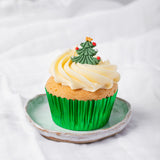 Green Foil Cupcake Cases