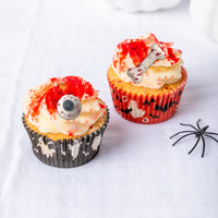 Eerie Eyeballs and Bones Sugar Toppers
