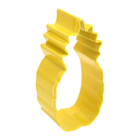 Pineapple Poly-Resin Coated Cookie Cutter Yellow