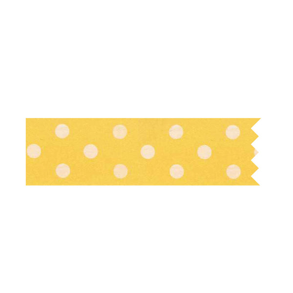 Polka Dot Cake Ribbon Yellow