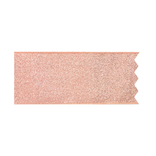 Rose Gold Lamé Cake Ribbon