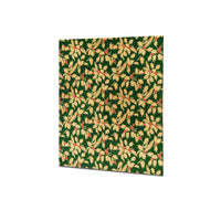 Individually Wrapped Holly Print Square Boards Assortment 10in