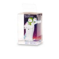 The Snowman™ holding The Snowdog Resin Cake Topper Luxury Boxed
