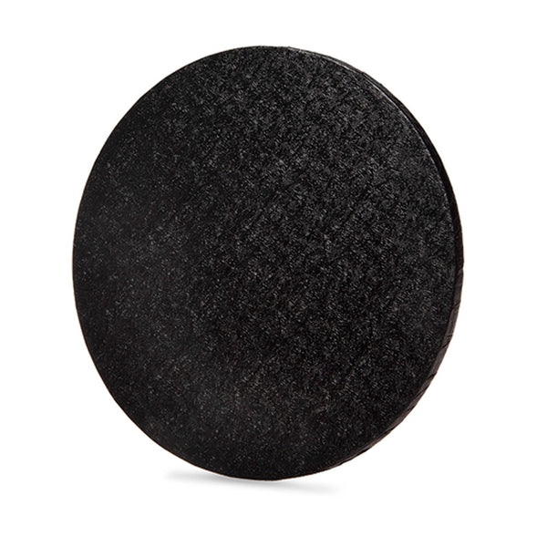 Individually Wrapped Round Cake Drum Black 10in