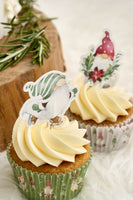 Christmas Gonk Cupcake Toppers