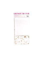 Gold Star Square Treat Boxes with Window Foil