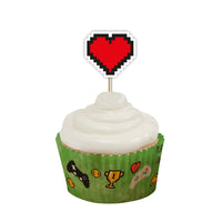 Gaming Party Cupcake Toppers