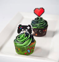 Gaming Party Cupcake Toppers