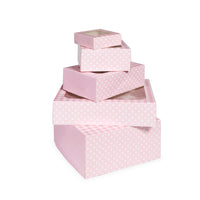 Pink Gingham Cupcake Box for 12 Cupcakes