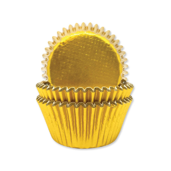 Gold Foil Cupcake Cases