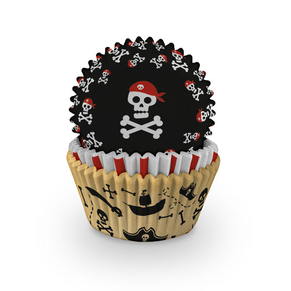 Pirate's Map Cupcake Cases
