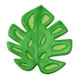 Tropical Leaf Tin-Plated Cookie Cutter