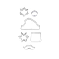 Santa Centrepiece Cookie Cutter Set Tin-Plated